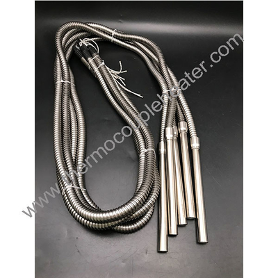 Cartucho de acero inoxidable de alta densidad elemento de calefacción nuevo cartucho automático calefactor cable blindado