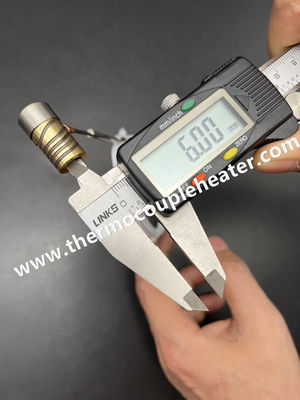 Calificador de latón mini tubular de tamaño pequeño Diámetro de sólo 6 mm