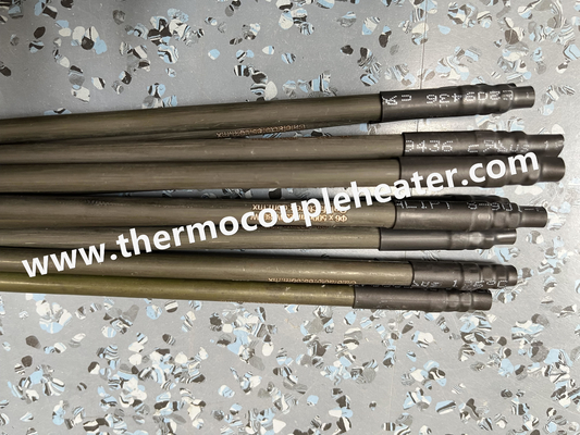 Calentador tubular flexible Superficie negra para el calentador de corriente caliente