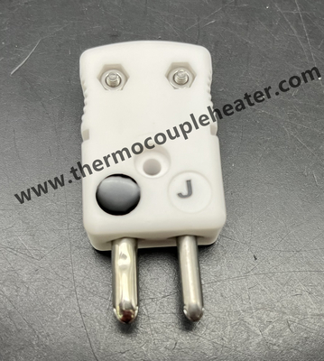 Conector de termopares cerámicos tipo J tamaño estándar masculino y femenino