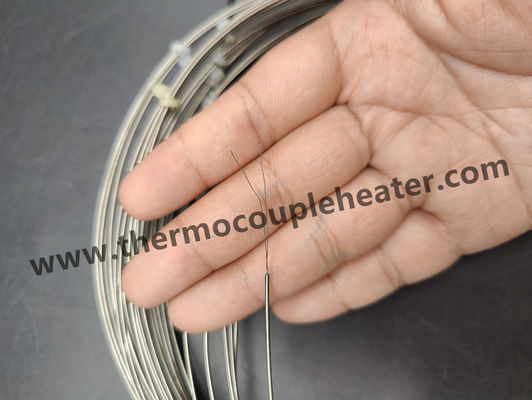 Sensor de termopares semi-terminado de diámetro aislado mineral de 1,0 mm con cables expuestos