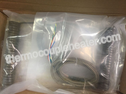 Los calentadores eléctricos de la bobina/de la primavera del corredor caliente con el silicón desaparecieron las ventajas de la fibra de vidrio