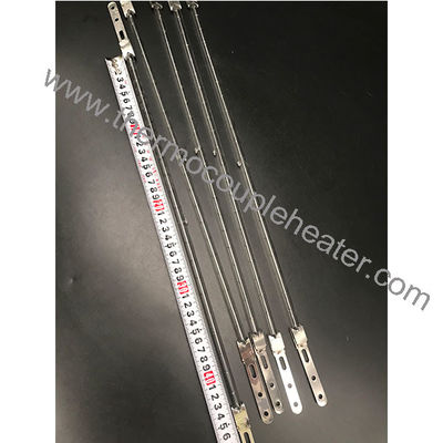 Lámpara de calefacción de cuarzo IR lámpara de calefacción de halógenos de cristal de cuarzo personalizado calefacción infrarroja