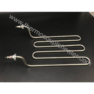 Elemento de calefacción eléctrico de tipo M suministrado a medida Tubo de calefacción de acero inoxidable AC220V 380V Elemento de calefacción tubular