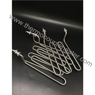 Elemento de calefacción eléctrico de tipo M suministrado a medida Tubo de calefacción de acero inoxidable AC220V 380V Elemento de calefacción tubular