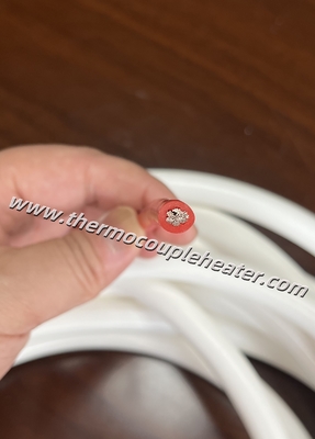 Cables de calefacción con envoltura de silicona aislada de PTFE