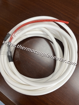 Cables de calefacción con envoltura de silicona aislada de PTFE