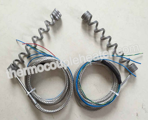 Calentador de bobina caliente del corredor con la boca de cobre amarillo en el alambre de ventaja de la malla metálica para el moldeado plástico