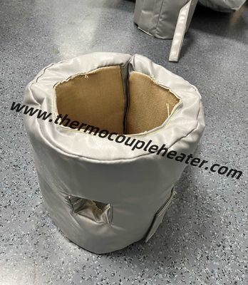 El aislamiento térmico cubre la protección térmica de ahorro de energía para los calentadores en banda