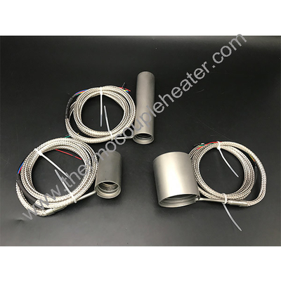 Calentador con calefacción eléctrica con cubierta de acero inoxidable con termopar tipo J/K