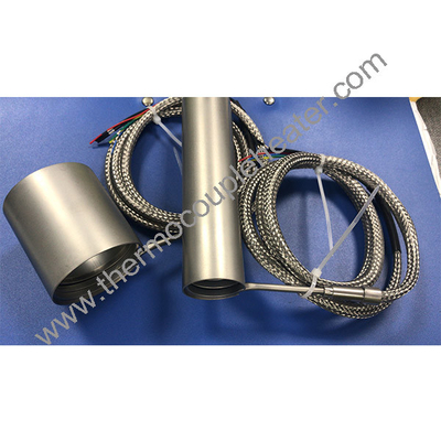 Calentador con calefacción eléctrica con cubierta de acero inoxidable con termopar tipo J/K