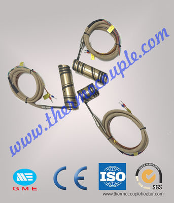 Calentador de resistencia eléctrica de cobre amarillo de los calentadores de bobina del calentador de la boca del tubo del corredor caliente