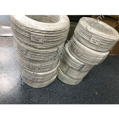 2 3 4 6 Núcleos Cable blindado de núcleo plateado Rtd PT100 Y alambre de extensión plateado de termistor