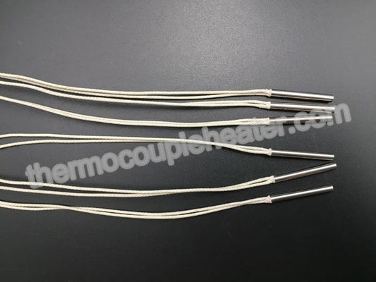 Altos calentadores del cartucho de la densidad del vatio 1 8 diámetros Mininiature Ni80Cr20