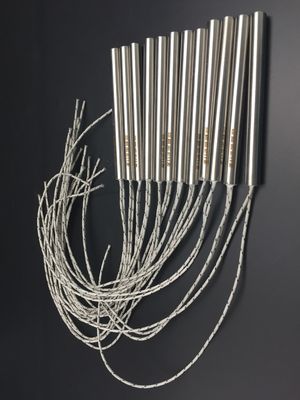 Industrial Immersion Cartridge Heater With Internal Thermocouple Swaged Leads