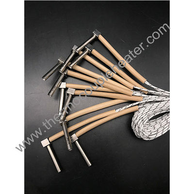 Elementos de calefacción de cartuchos eléctricos con tubo metálico flexible