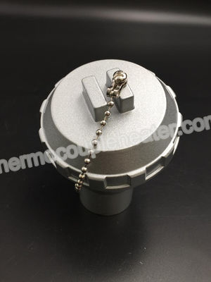 Color plata de aluminio de la cabeza de la conexión de KNYThermocouple para industrial