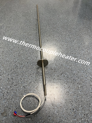RTD Sensor de temperatura PT100 portátil para la medición de la temperatura de la pila de materiales