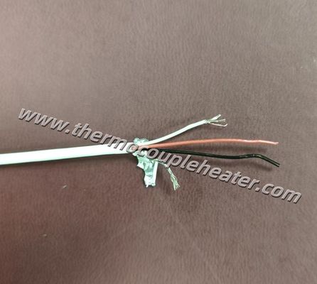 RTD PT100 Cables de extensión de teflón aislados con escudo de papel aluminio y alambre de drenaje
