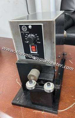 Máquina de formación de bordes para calentador de banda cerámica capaz de rodar bandas de acero más anchas