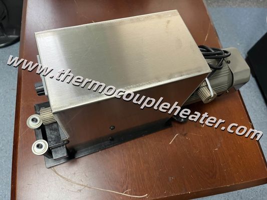 Máquina de formación de bordes para calentador de banda cerámica capaz de rodar bandas de acero más anchas