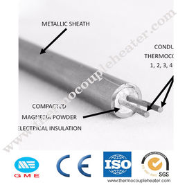 El mineral industrial del MgO aisló el cable del cable/MI con el acero inoxidable 321, 310, envoltura 316
