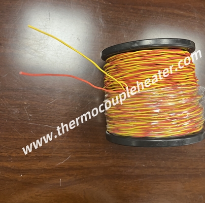 Cables de termopares tipo K de pareja retorcida aplicados para hornos de alta temperatura
