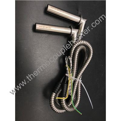 Elementos de calefacción de cartuchos eléctricos con tubo metálico flexible