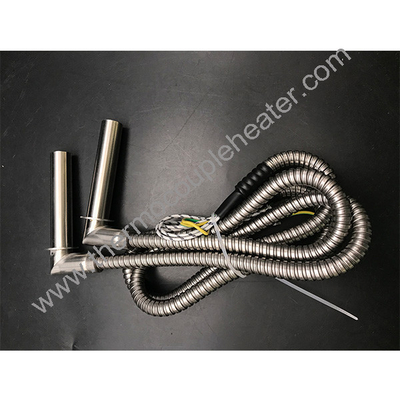 Elementos de calefacción de cartuchos eléctricos con tubo metálico flexible