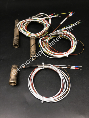 Elementos de calefacción de corriente caliente Calentador de tubería de latón eléctrico Calentador de bobina de boquilla