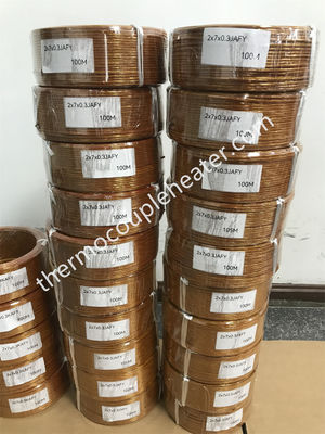 Cables de termopares Kapton aislados con alambre de extensión