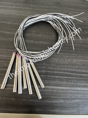 Calentador de cartucho personalizado de 220v 110v Diámetro Calentador de cartucho eléctrico con termopar Pt100