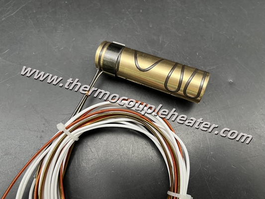 Calentador microtubular ranurado de latón, fácil montaje y diámetro ajustable