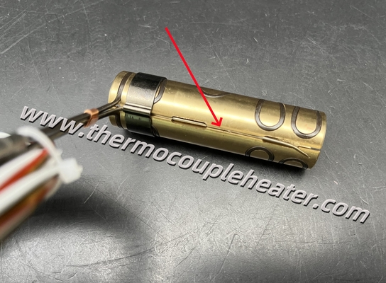 Calentador microtubular ranurado de latón, fácil montaje y diámetro ajustable