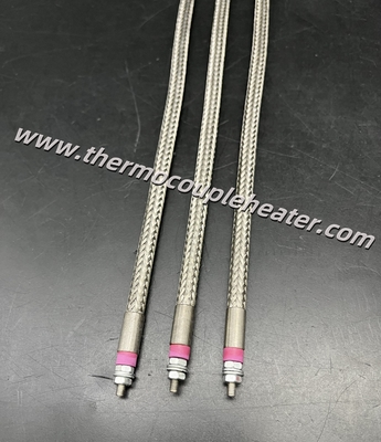 Diámetro de la superficie trenzada del calentador tubular flexible de 6,5 mm para el manifold de corredor caliente