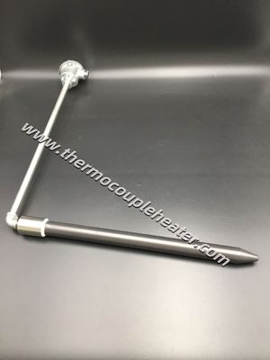 Kit de conexión en forma de L para tubo de protección de termopar de nitruro de silicio (SiN)