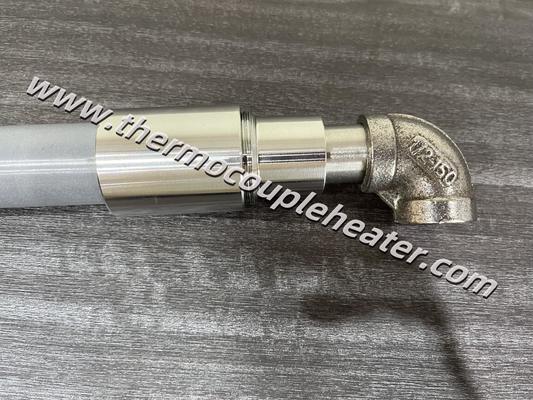 Kit de conexión en forma de L para tubo de protección de termopar de nitruro de silicio (SiN)