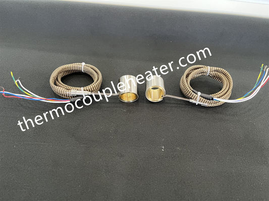 Electric Resistance Axial Clamp Band Coil Heater with Thermocouple Type J for Hot Runner System