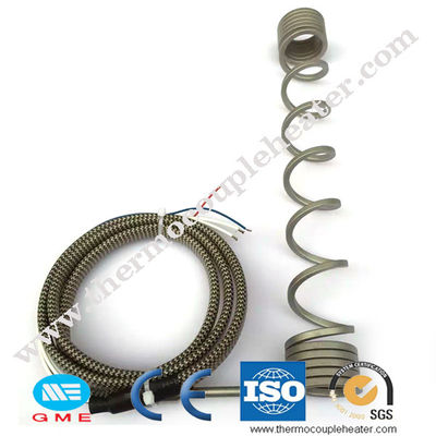 serpentín de calentamiento eléctrico del acero inoxidable de 220v 1500w para el moldeo a presión/la máquina de humo