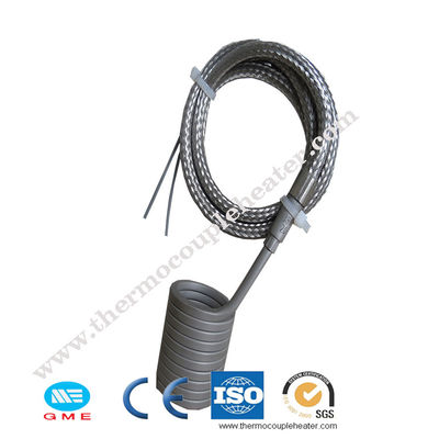 Acero inoxidable caliente 304 de los calentadores de bobina del corredor de la primavera con el tipo termopares de J