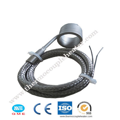 Acero inoxidable caliente 304 de los calentadores de bobina del corredor de la primavera con el tipo termopares de J