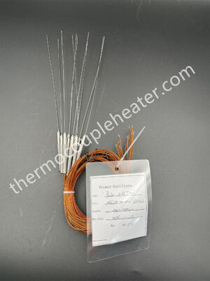 Sonda de termopar tipo J en 0,65 mm con cable de conexión Kapton