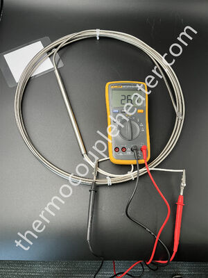 Calentador Mineral Aislado con Funda de Acero Inoxidable SS304 para alta temperatura