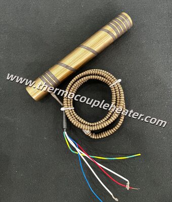 Calentador microtubular de latón para aplicaciones uniformes y estables de calentamiento de moho