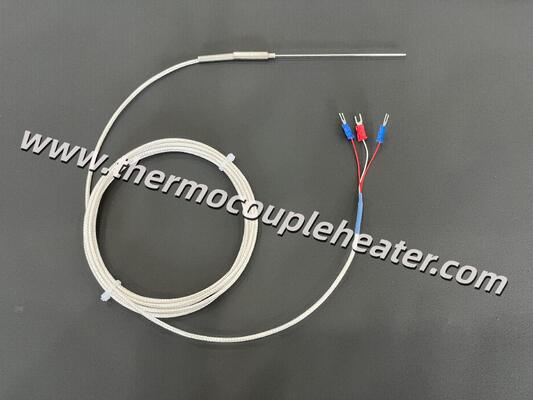 Sensor RTD PT100 ultra delgado de 1.0x100 mm ¢ Probe de temperatura en miniatura de alta precisión