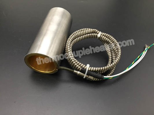 Termopar y calentadores de bobina eléctricos forrados con las mangas del acero inoxidable