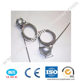 Tipo acorazado termopar de K de la temperatura alta del sensor de temperatura del termopar