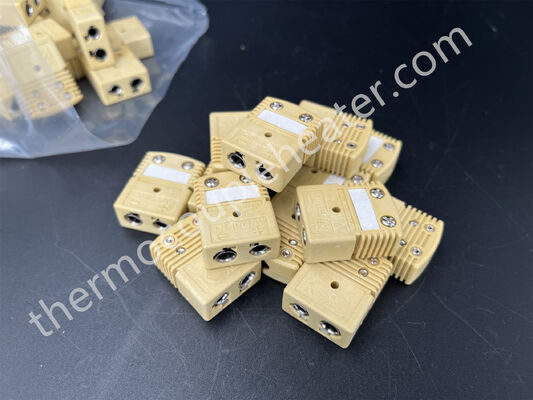 Conector industrial de termopar tipo K para alta temperatura 260C