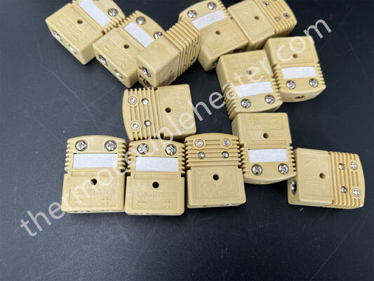 Conector industrial de termopar tipo K para alta temperatura 260C
