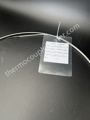 Cable de termopar MI de platino de alta calidad con aislamiento mineral tipo R en material de cubierta de inconel 600